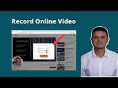 How to Record Online Video and Audio - YouTube