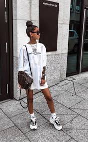 Image result for Модное платье футболка