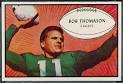Bobby Thomason football card - 1953 Bowman #83 - Vintage Football ...