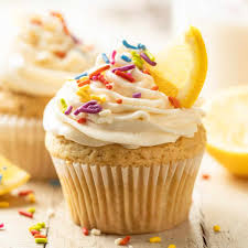 Image result for lemon cupcake
