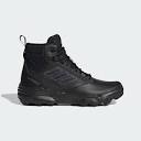 adidas TERREX Unity Leather Mid RAIN.RDY Hiking Shoes - Black ...