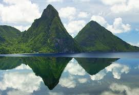 Image result for pitons lucia