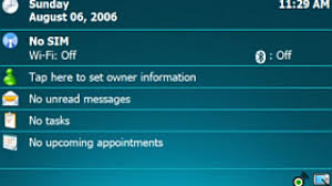 Image result for windows mobile 6.0 today screen