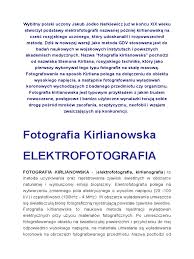 Image result for Jakub Jodko-Narkiewicz Kirlian