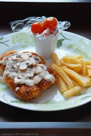 Image result for schnitzel mit pommes