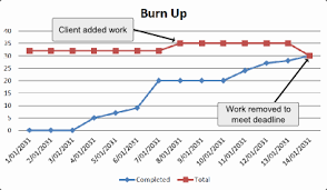 Image result for burnup chart