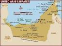 Map of United Arab Emirates