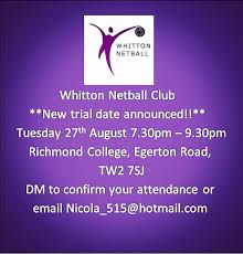 Image result for Whitton Netball Club