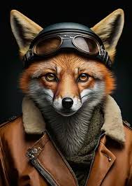 Image result for biker fox