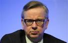 MICHAEL GOVE appointed Justice Secretary in David Camerons.