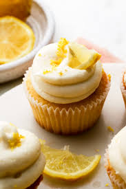 Image result for lemon cupcake