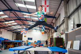 Image result for Ace of Clubs Trampolining