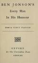 Ben Jonson's Every man in his humour (Open Library)