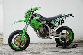 MOTOR CAEM: Tren Modifikasi Kawasaki KLX 250 Terbaru