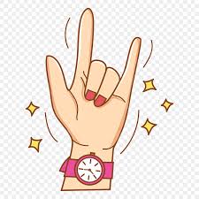 Image result for 666 hand gesture