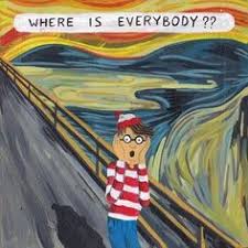 Image result for "the scream" parody