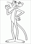 Panther coloring page