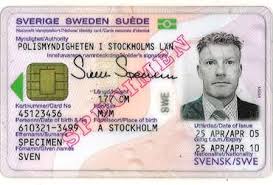 Αποτέλεσμα εικόνας για sweden id card