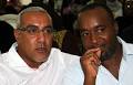 ... Najib Balala with his rival Kissuni MP Hassan - Joho: Photo/Elkana Jacob - Balala2011