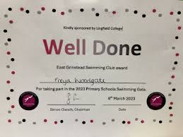 Image result for East Grinstead Swimming Club