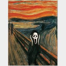 Image result for "the scream" parody