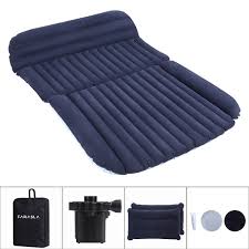 Upgraded Inflatable Car Air Mattress with Air Pillows, Pump ...