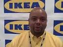 News Director Steve Vaughn talks to IKEA West Chester store manager Lonnie