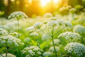 Attēlu rezultāti vaicājumam “Aegopodium podagraria flower”