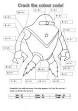 English worksheets  addition and color