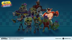 Výsledok vyhľadávania obrázkov pre dopyt crash bandicoot team racing