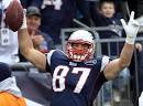 Rob Gronkowski celebrates