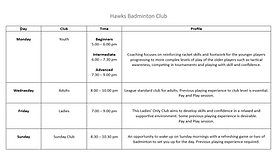 Image result for Hawks (Preston) Badminton Club