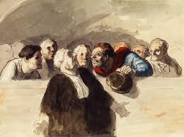 Image result for riot scene by honore-daumier