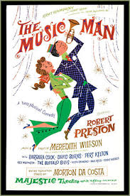 USA/1962/G A con man comes to a Midwestern town with a scam using a boy's marching band.