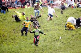 Image result for Cheese Rolling In Gloucestershire