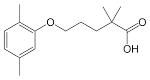 File:<b>Gemfibrozil</b>.svg