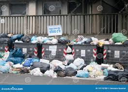 Image result for napoli garbage