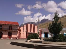 View from the plaza in Santa Rosa, Peru. - DSC00069