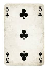 Image result for Three Of Clubs