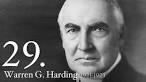 29. WARREN G. HARDING 1921-