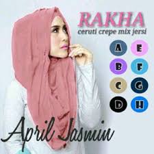 Jual Jilbab Instant Hoodie April Jasmine / Jilbab modern april ...