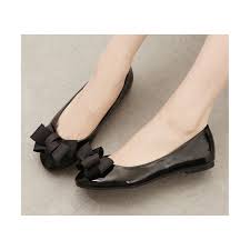 Womens ribbon flat shoes