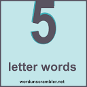 5-Letter Words - Word Finder | Word Unscrambler