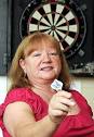 County darts player Janet Fox