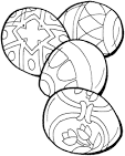Easter coloring page