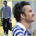 Balthazar Getty Gets Striped