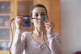 Image result for woman soldering