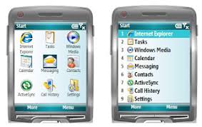 Image result for windows mobile 6.0 today screen