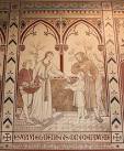 One of a set on the north wall dealing with "the corporal works of mercy": - via Daymix