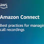 search Amazon Connect call recording retention from aws.amazon.com